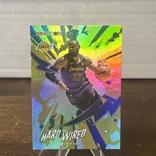 2026 Topps NBA Hoops Hard Wired Insert Refractor LeBron James Lakers #HW-11