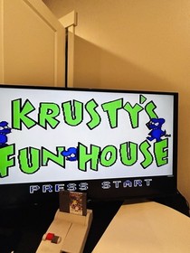 Nintendo Entertainment System NES Krusty's Fun House