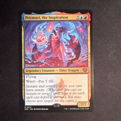 Wizards of the Coast MTG Prismari, the Inspiration Mythic 0212 Strixhaven EN