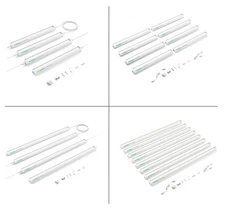  VIVOSUN 1FT/2FT Supplemental LED Grow Light Bar T5 5000K Full Spectrum  