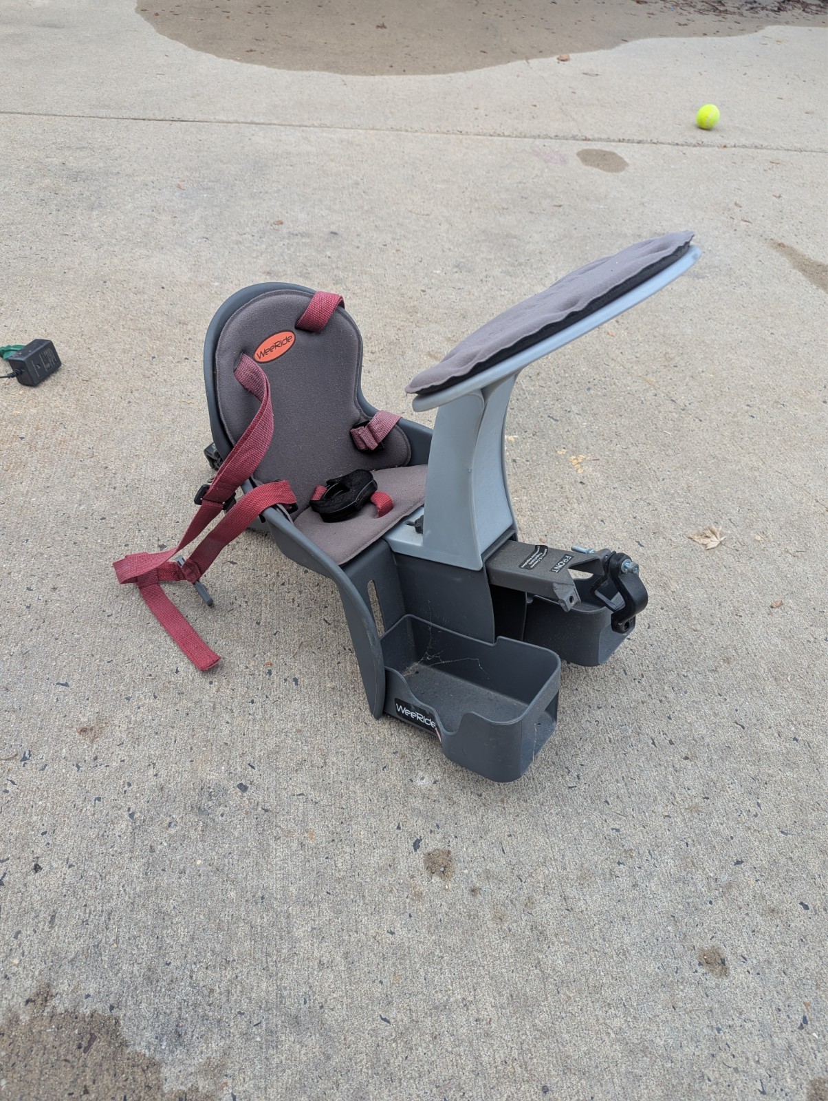 WeeRide Kangaroo Center Mounted Child Seat Front Facing Bike
