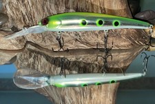 Custom Painted Bandit Walleye Deep lure crankbait walleye bass My Secret