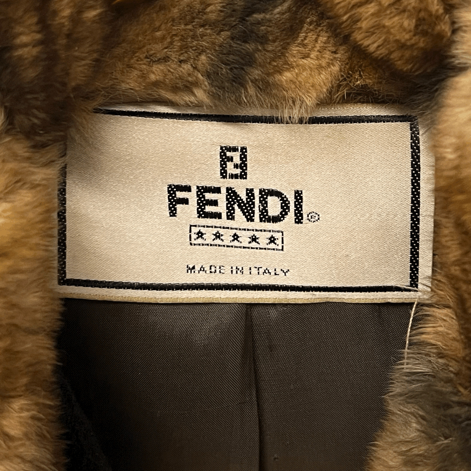 Vintage Fendi Fur Collar Wool/Alpaca Coat image 9