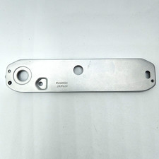 Canon AE-1 AE1 Genuine Original Bottom Cover Plate Base Plate Chrome