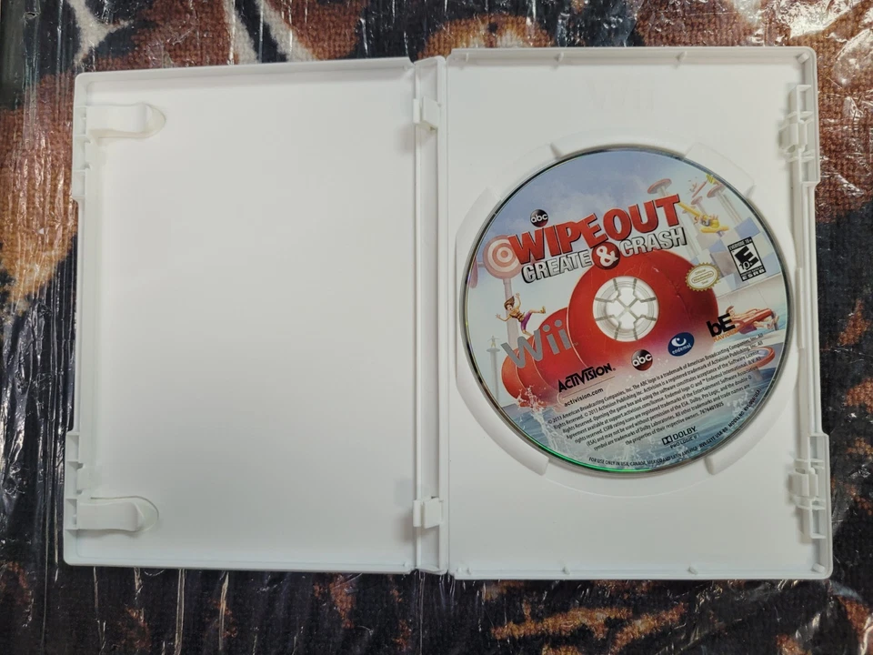 Wipeout Create & Crash Wii NoManual EN/FR Tested Free Shipping in Canada !! - Image 3 of 4