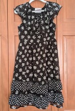 Girl's Justice black Spring/Summer dress size 10 EUC