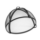Fire Pit Spark Pit Lid 27 inch Diameter with Handle Fire Pit Mesh Screen for
