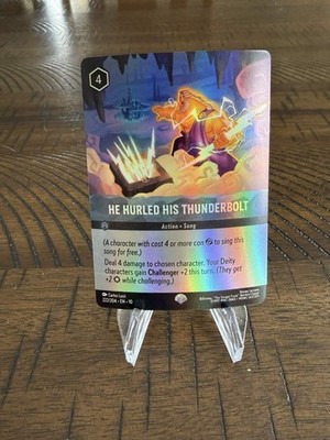 He Hurled His Thunderbolt (Epic) 222/204 Whispers in the Well Holo