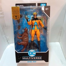 DC Multiverse Animal Man McFarlane Gold Label Sealed Action Figure 2024 DMG Box