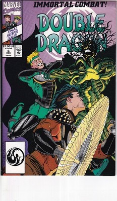 DOUBLE DRAGON Vol. 1 #6 December 1991 MARVEL Comics