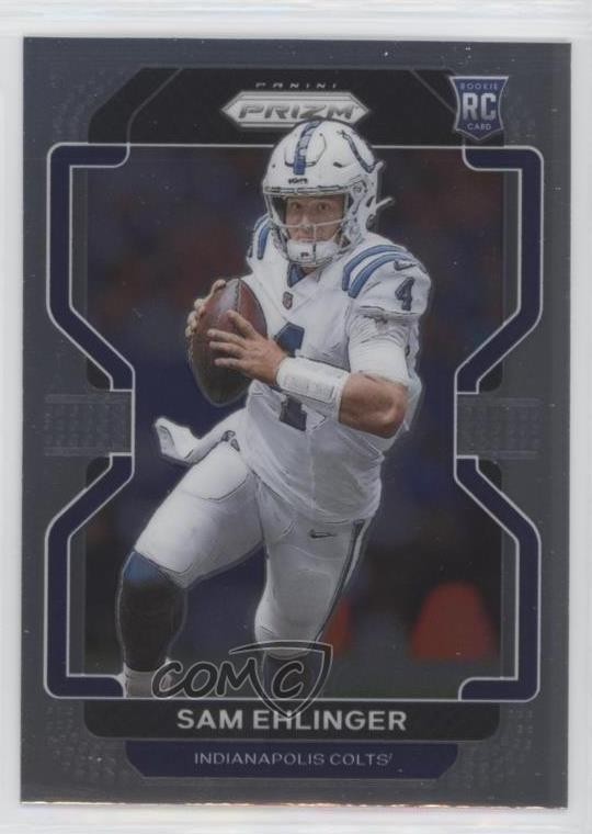 2021 Panini Prizm Rookie Sam Ehlinger #395 7l6