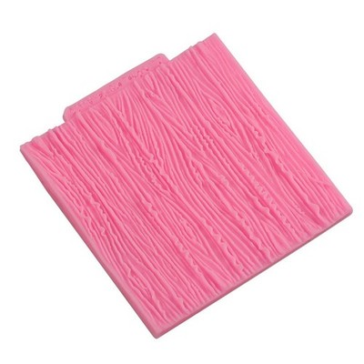 Tree Bark Texture Wood Pattern Mat Fondant Silicone Mould Cake Decor Sugar M-lk