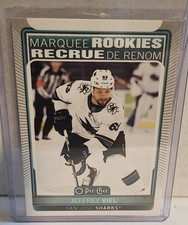 2021-22 O-Pee-Chee Marquee Rookies Jeffrey Viel Rookie San Jose Sharks #637
