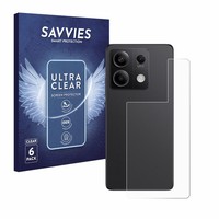 6X Schutzfolie FüR Xiaomi Redmi Note 13 Pro 5G (RüCkseite) Displayschutz