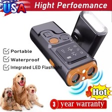 Bark Guard for Dogs Dog Bark Deterrent Device with LED Flashlight Indoor/Outdoor