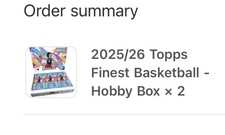 2025-26 Topps Finest Basketball Hobby Box Factory Sealed | PRESALE!