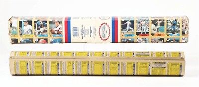 1987 Topps Baseball Full Complete Sheets with Collector's Box