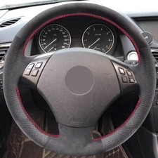 Wildleder Winter Leder Lenkrad Lenkradbezug Für BMW E90 E91 05-11 X1 E84 10-13