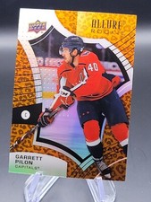 2022 Upper Deck Allure Hockey Garrett Pilon Rookie Leopard # 110 Capitals
