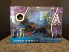 Avatar 2 - Jake Sully vs Thanator Figures Way of The Water - World of Pandora