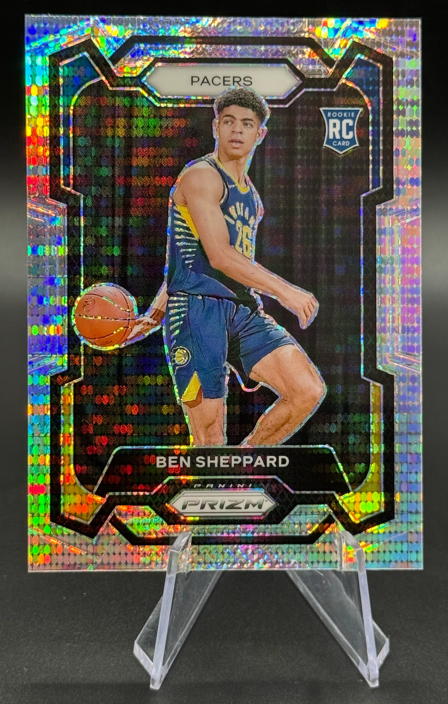 2023-24 Ben Sheppard RC #172 Panini Silver Pulsar Prizm Rookie | Pacers