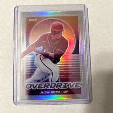 2021 Panini Chronicles - Overdrive Holo #13 Juan Soto