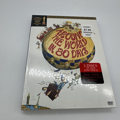 Around The World In 80 Days (DVD 2004, 2-Disc Set, Special Edition) NEW Damaged