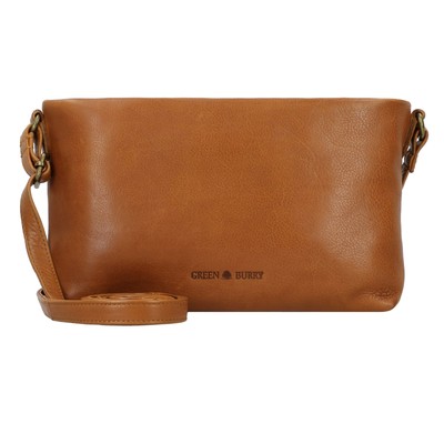Greenburry Colombiana Umhängetasche Leder 23cm #GB-2513 (nougat)