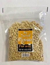 New Trader Joe's Dry Toasted Pignolias Pine Nuts 8oz