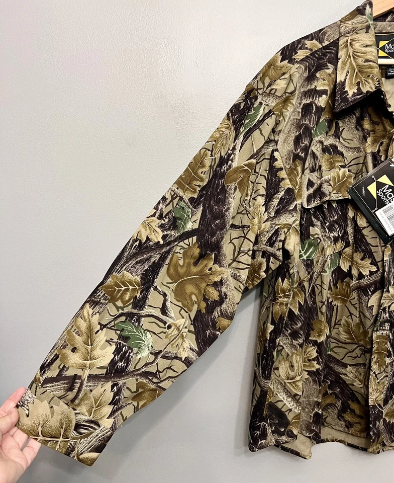 2XL Master Sportsman Camouflage Set Long Sleeve Top And Adjustable Waist Bottom - Image 3 of 4