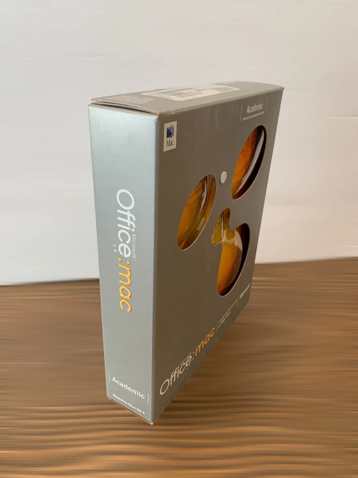 New RARE Microsoft Office: Mac v. X for OS X Requires Mac OS X Academic Apple - Image 2 of 4