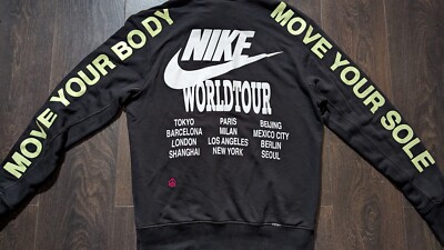 nike world tour hoodie black
