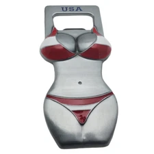 US Souvenir Magnet Fridge Decor Bottle Beer Opener Travel Tourist America Gift