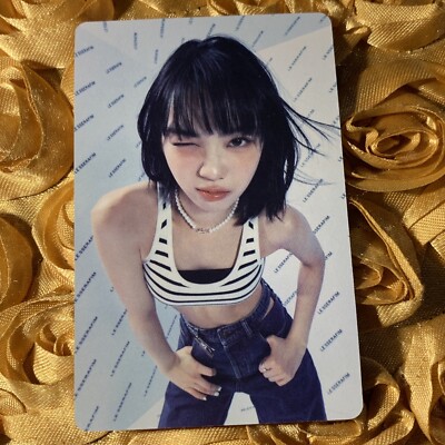 LE SSERAFIM unforgiven サノク トレカ チェウォン CHAEWON LE SSERAFIM Unforgiven Edition Celeb K-pop Girl Photo Card