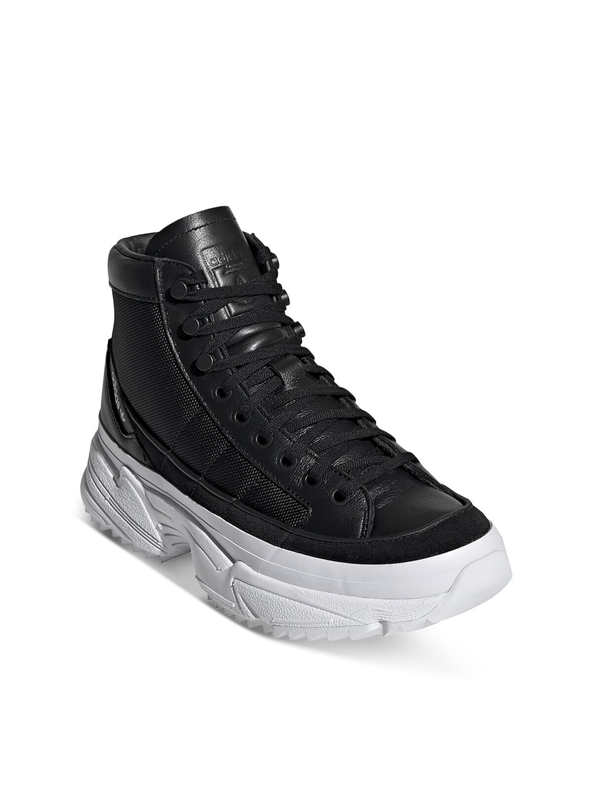 Женские кроссовки на танкетке ADIDAS Womens Black 1 на платформе Kiellor Xtra 9.5