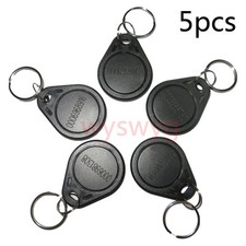 10pcs 125KHz RFID ID EM4100 Induction Tag Keyfob black For Door Access Control
