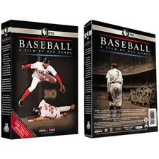 BASEBALL a Film by Ken Burns - PBS 1840's-2009 + 10th Inning Bonus (DVD 11-Disc)