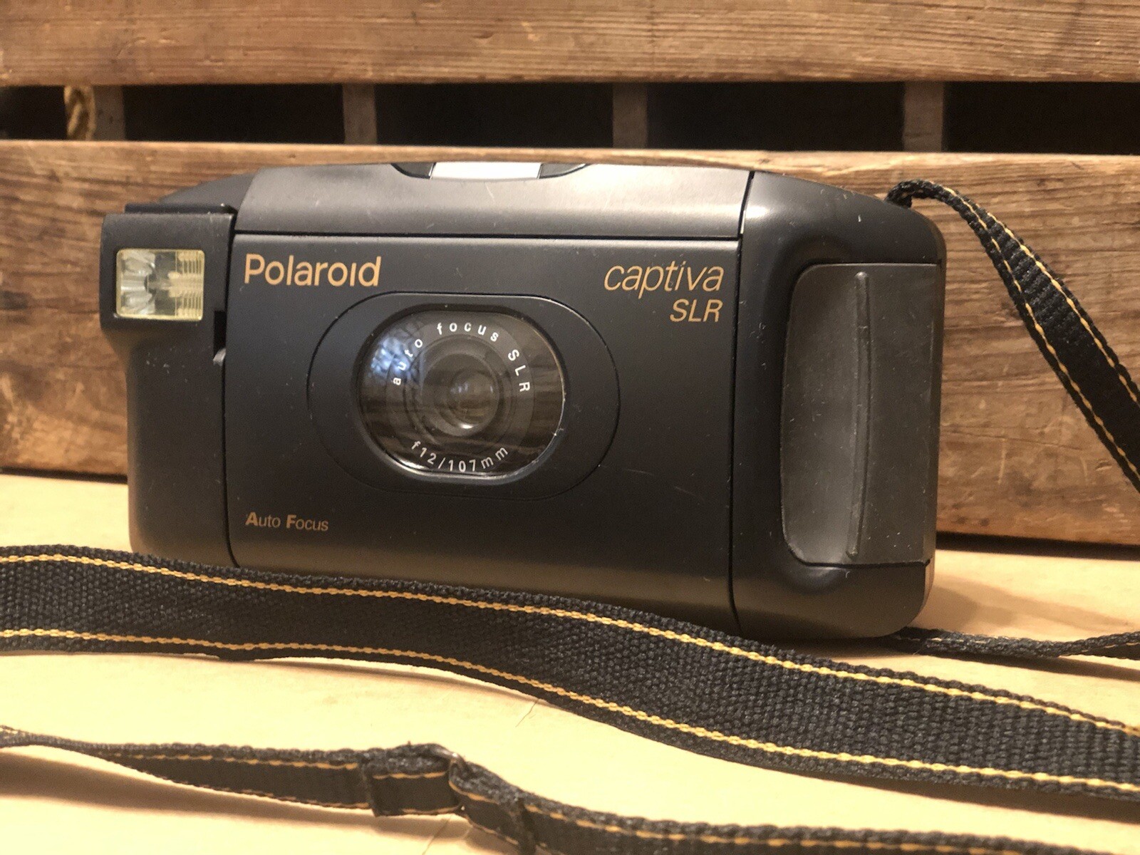 Vintage Polaroid Captiva SLR Auto Focus Camera-Untested