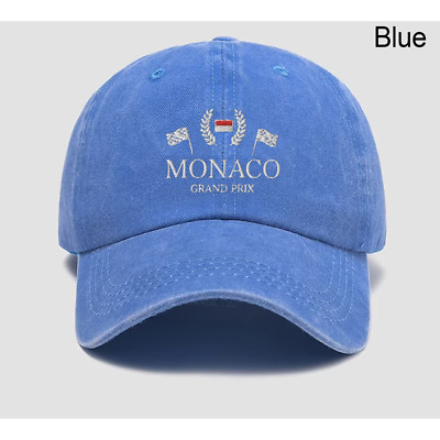 Monaco Grand Prix Embroidered Hat, Funny Baseball Cap, Trucker Hat, Gift Idea