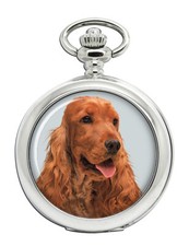 English Cocker Spaniel Pocket Watch