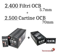 Filtri OCB pretagliati 5,7 mm + Carte OCB dop...