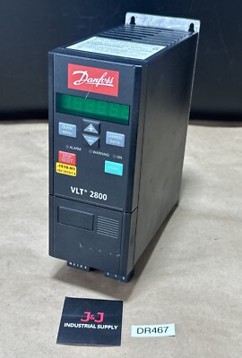 PREOWNED- Danfoss VLT 2800 Control Frequency Inverter 178B1444 220-240V, 0.9kV