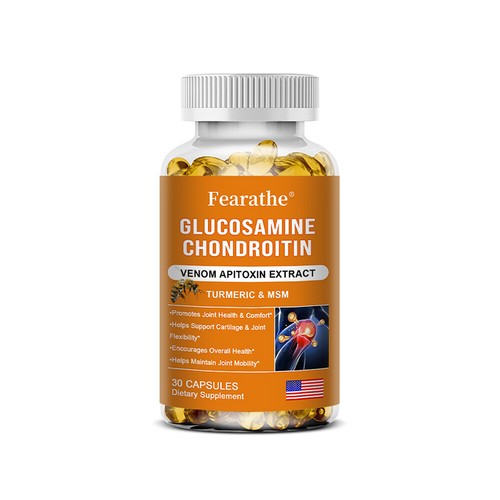 Glucosamin Chondroitin MSM Kurkuma dreifach starke Gelenkstütze - Bild 9 von 11