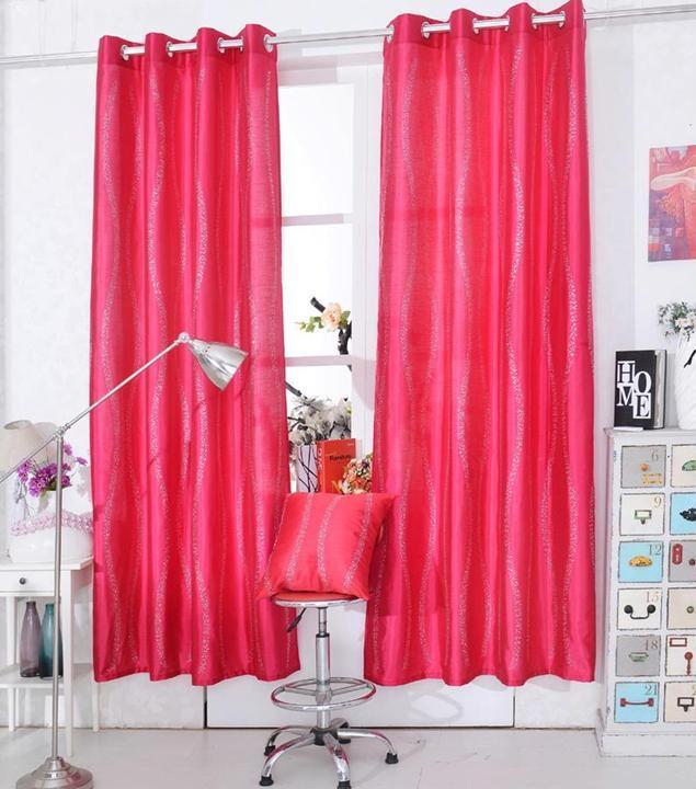 CLEARANCE HOT PINK Glitter Sparkly Diamante Eyelet Ring Top Voile