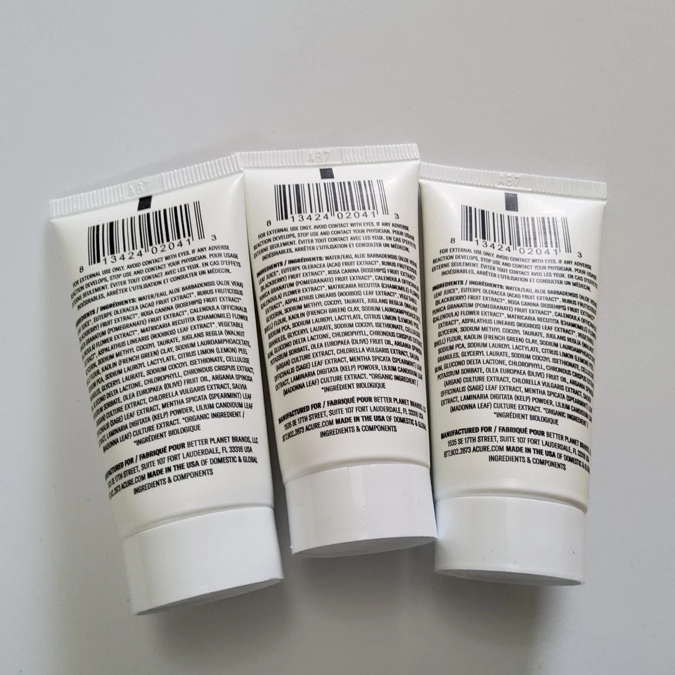 Lot Of 3-Acure Brilliantly Brightening Facial Scrub 1oz 30ml, Sealed  - Image 2 of 4