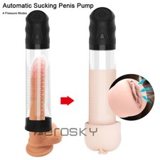MALE PENIS ENLARGER CYLINDER ELECTRIC VACUUM PUMP BIGGER ENLARGEMENT ENHANCER A 