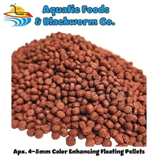 4-5mm Color Enhancing Floating Pellets. Koi & Ponds, Cichlids, Tropicals