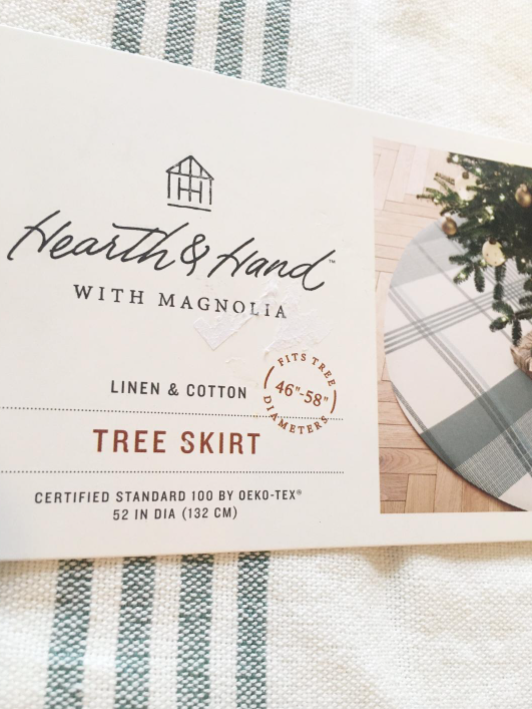 MAGNOLIA Hearth & Hand クリスマス ツリースカート MAGNOLIA Hearth