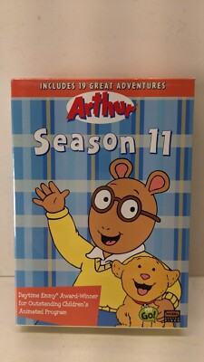 Arthur - Season 11 (DVD, 2008, 5-Disc Set) NEW SEALED