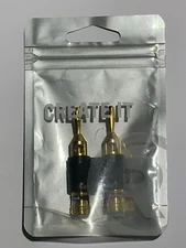 Radio Shack Gold Plated Dual Banana Plug, New 2780308